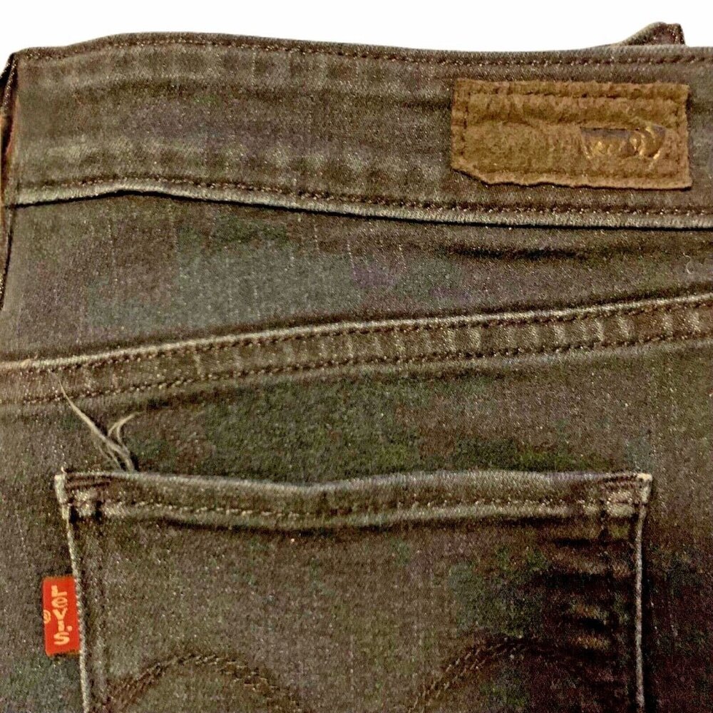 Levis Womens Blue Jeans 8 29 Slight Curve Classic Rise Slim Leg Stretch Denim - Picture 6 of 10